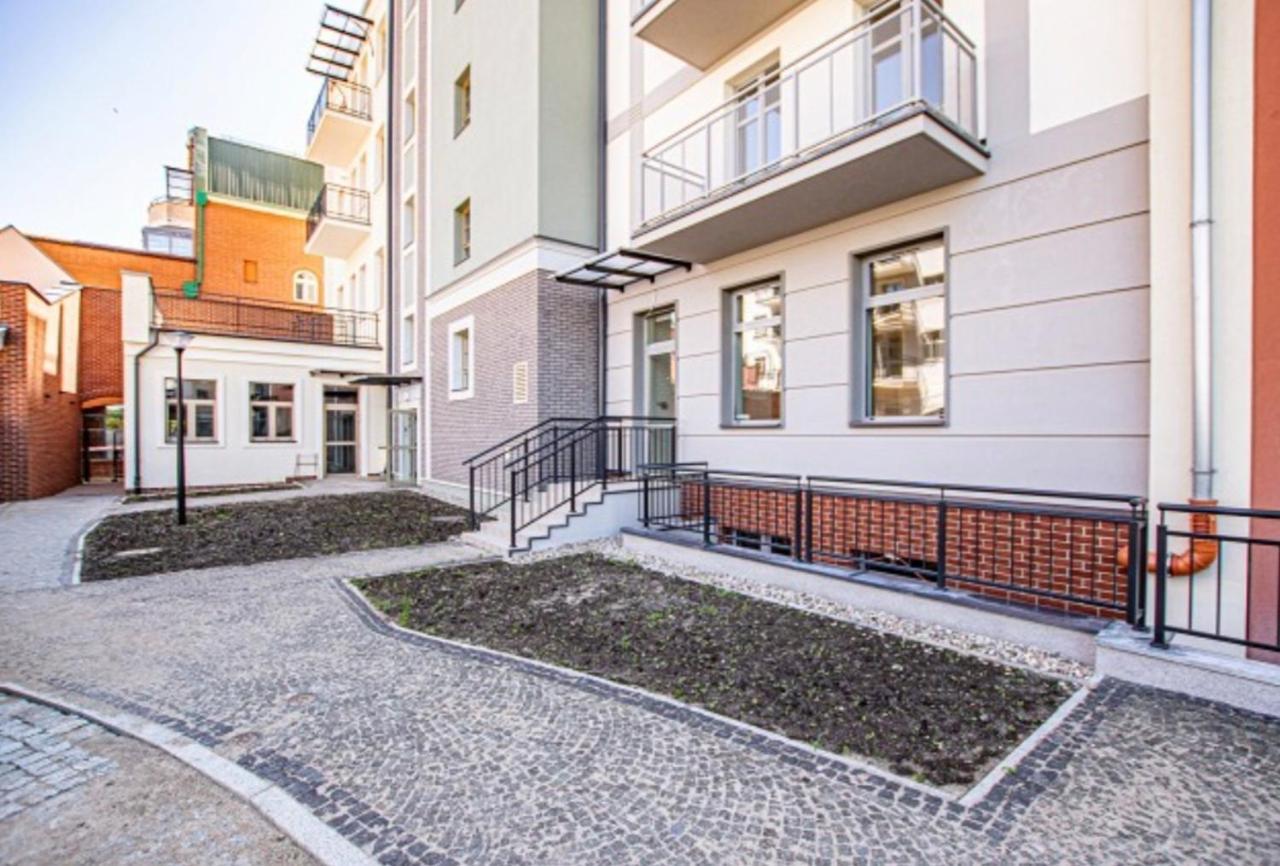 Apartament Ania Stare Miasto Parking Elblag Esterno foto