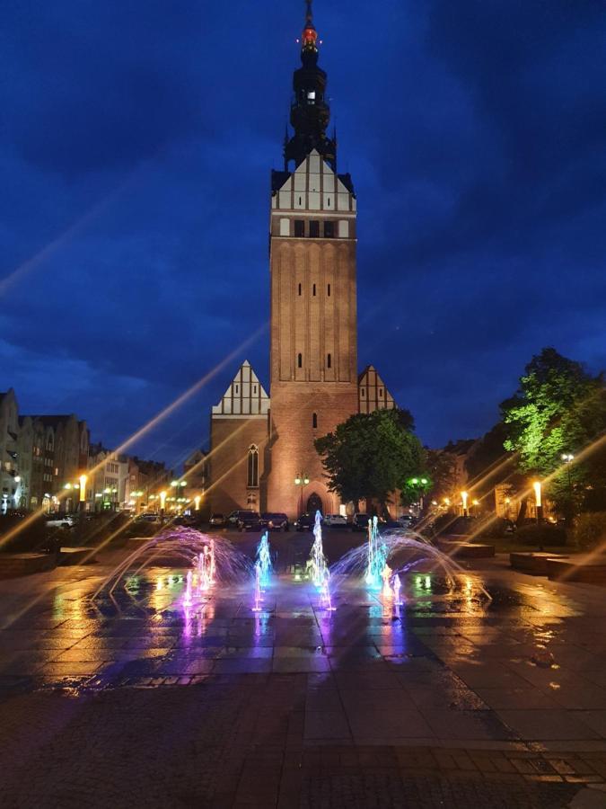 Apartament Ania Stare Miasto Parking Elblag Esterno foto